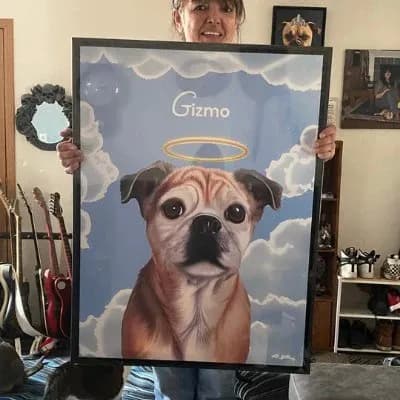 Custom Pet Memorial Portraits